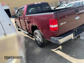 2006 Ford F-150 XLT with VIN 1FTPW14566FB12445, listed as a IAAI auction lot 42081245 with 209,417 mi miles. Bid and sale history available at carsss.com. Image 3.