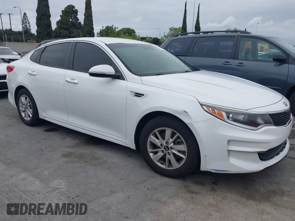2016 Kia Optima LX with VIN 5XXGT4L32GG047624, listed as a IAAI auction lot 42068219 with 114,316 mi miles. Bid and sale history available at carsss.com. Image 13.