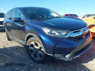 2018 Honda CR-V EX-L with VIN 5J6RW1H80JA000351, listed as a IAAI auction lot 41745612 with 102,768 mi miles. Bid and sale history available at carsss.com. Image 1.