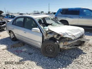 2001 Honda Civic EX with VIN 1HGES26771L030629, listed as a Copart auction lot 48322835 with Not Provided miles and Salvage Title. Bid and sale history available at DreamBid. Image 4.