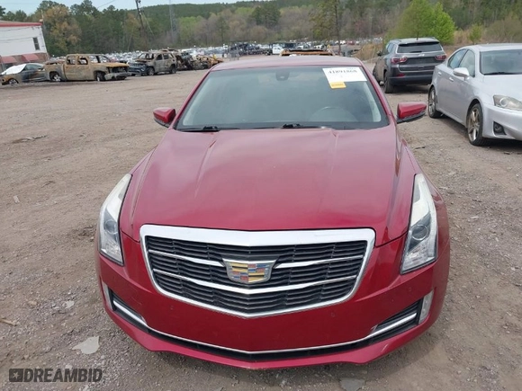 2015 Cadillac ATS Coupe Luxury RWD with VIN 1G6AB1RX5F0112969, listed as a IAAI auction lot 41891868 with NaN miles. Bid and sale history available at carsss.com. Image 12.