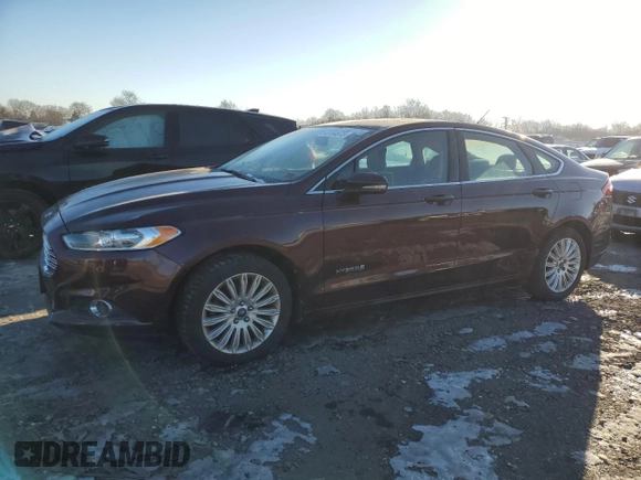 2013 Ford Fusion SE Hybrid with VIN 3FA6P0LU8DR168209, listed as a Copart auction lot 42084675 with 126,397 mi miles and Clean Title. Bid and sale history available at DreamBid. Image 1.