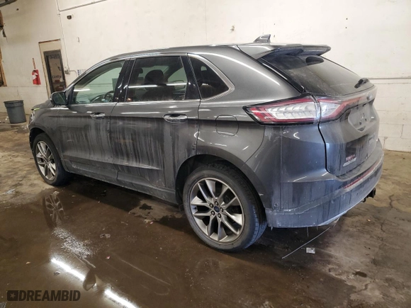 2015 Ford Edge Titanium with VIN 2FMPK4K80FBB73720, listed as a Copart auction lot 44783835 with 103,763 mi miles and Salvage Title. Bid and sale history available at carsss.com. Image 2.