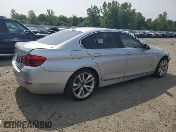 2014 BMW 5 Series 535i xDrive with VIN WBA5B3C5XED530918, listed as a Copart auction lot 60143395 with 104,784 mi miles and Clean title. Bid and sale history available at DreamBid. Image 3.