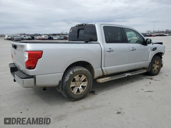 2017 Nissan Titan S with VIN 1N6AA1EJ9HN510142, listed as a Copart auction lot 48315405 with 120,766 mi miles and Salvage Title. Bid and sale history available at carsss.com. Image 3.