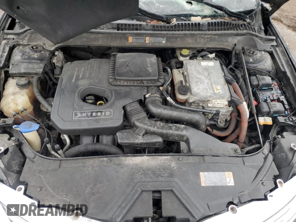 2016 Lincoln MKZ Hybrid with VIN 3LN6L2LU7GR601956, listed as a Copart auction lot 56021535 with Not provided miles and Salvage title. Bid and sale history available at DreamBid. Image 11.