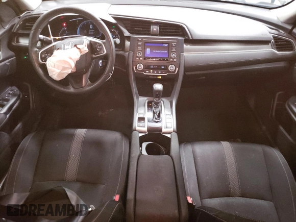 2020 Honda Civic Sedan LX with VIN 19XFC2F64LE031045, listed as a Copart auction lot 54589445 with 58,692 mi miles and Salvage Title. Bid and sale history available at carsss.com. Image 8.