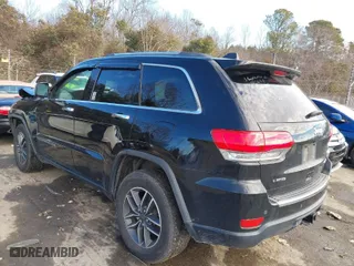 2019 Jeep Grand Cherokee Limited with VIN 1C4RJFBGXKC654555, listed as a IAAI auction lot 41310612 with 96,800 mi miles. Bid and sale history available at carsss.com. Image 3.