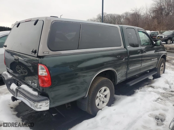 2006 Toyota Tundra SR5 with VIN 5TBBT44106S486740, listed as a Copart auction lot 44119515 with 120,788 mi miles and Salvage Title. Bid and sale history available at carsss.com. Image 3.