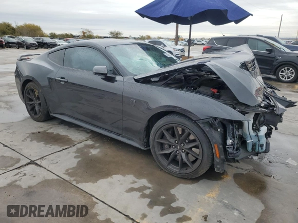 2024 Ford Mustang Dark Horse with VIN 1FA6P8R04R5503740, listed as a Copart auction lot 83986684 with 8,524 mi miles and Salvage Title. Bid and sale history available at carsss.com. Image 4.