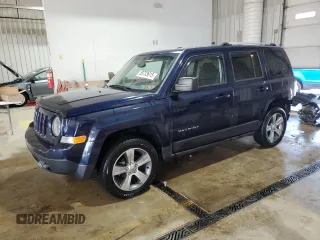 2016 Jeep Patriot Latitude with VIN 1C4NJRFB6GD580423, listed as a Copart auction lot 59733615 with 108,428 mi miles and Salvage title. Bid and sale history available at DreamBid. Image 1.