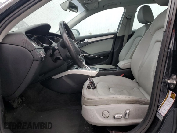 2013 Audi A4 Premium with VIN WAUAFAFL5DN017960, listed as a Copart auction lot 44428155 with 89,084 mi miles and Salvage Title. Bid and sale history available at carsss.com. Image 7.