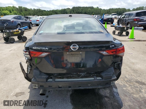 2020 Nissan Sentra SR z VIN 3N1AB8DV7LY261111, wystawiony jako Copart lot #58162475 z przebiegiem 67 031 mil mil oraz Szkoda całkowita • Salvage title. Historia ofert i sprzedaży dostępna na DreamBid. Obrazek 6.