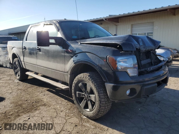 2012 Ford F-150 XL with VIN 1FTFW1ET8CFA94471, listed as a Copart auction lot 44246595 with 153,033 mi miles and Clean Title. Bid and sale history available at carsss.com. Image 4.