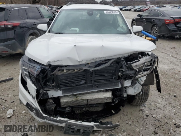 2022 GMC Terrain SLE with VIN 3GKALMEV8NL211534, listed as a Copart auction lot 43429065 with 51,386 mi miles and Salvage Title. Bid and sale history available at carsss.com. Image 5.