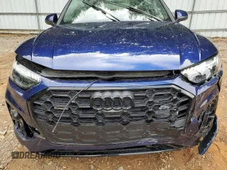 2024 Audi Q5 S line Prestige with VIN WA1FAAFY2R2044846, listed as a Copart auction lot 61448115 with 16,569 mi miles and Salvage title. Bid and sale history available at DreamBid. Image 12.