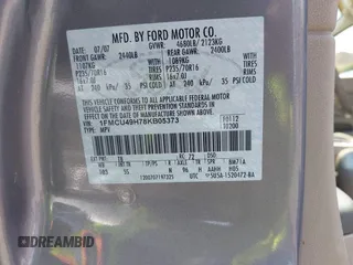 2008 Ford Escape Hybrid с VIN 1FMCU49H78KB05373, выставлен на аукционе IAAI как лот 42674809 с пробегом 111 299 миль миль и . История ставок и продаж доступна на DreamBid. Изображение 9.