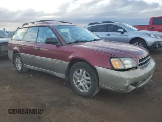 2002 Subaru Legacy Outback with VIN 4S3BH675527642035, listed as a Copart auction lot 43069325 with 208,818 mi miles and Clean title. Bid and sale history available at DreamBid. Image 4.