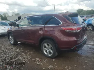 2016 Toyota Highlander Limited with VIN 5TDDCRFH8GS017730, listed as a Copart auction lot 55986315 with 71,593 mi miles and Clean title. Bid and sale history available at DreamBid. Image 2.