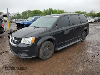 2019 Dodge Grand Caravan SE with VIN 2C4RDGBG3KR754792, listed as a Copart auction lot 55473775 with 40,077 mi miles and Clean Title. Bid and sale history available at DreamBid. Image 1.
