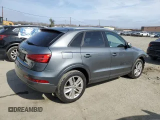 2017 Audi Q3 Premium with VIN WA1ECCFS3HR017738, listed as a Copart auction lot 48962775 with 22,551 mi miles and Salvage Title. Bid and sale history available at carsss.com. Image 3.