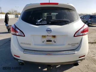 2012 Nissan Murano S with VIN JN8AZ1MW8CW203786, listed as a Copart auction lot 52320285 with 81,851 mi miles and Clean Title. Bid and sale history available at carsss.com. Image 6.