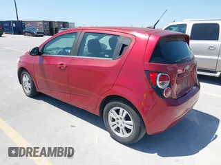 2013 Chevrolet Sonic LT with VIN 1G1JC6SG1D4198054, listed as a IAAI auction lot 41982708 with 157,789 mi miles. Bid and sale history available at carsss.com. Image 3.