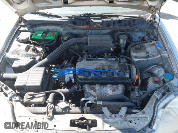 1997 Honda Civic DX with VIN 1HGEJ6220VL106203, listed as a IAAI auction lot 42098813 with 192,343 mi miles. Bid and sale history available at carsss.com. Image 10.