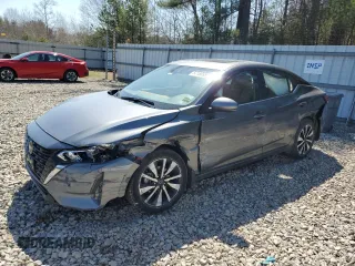 2024 Nissan Sentra SV with VIN 3N1AB8CV7RY311693, listed as a Copart auction lot 54188685 with 17,002 mi miles and Salvage title. Bid and sale history available at DreamBid. Image 1.