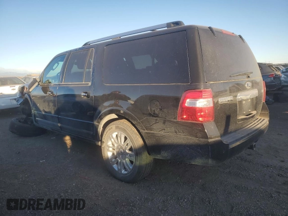2014 Ford Expedition EL Limited with VIN 1FMJK2A52EEF23627, listed as a Copart auction lot 86746504 with 129,294 mi miles and Salvage Title. Bid and sale history available at carsss.com. Image 2.