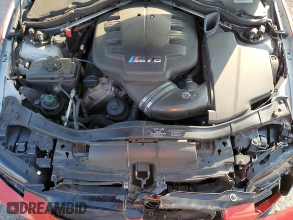 2009 BMW M3 with VIN WBSWD93599P361282, listed as a Copart auction lot 75952754 with 116,962 mi miles and Salvage title. Bid and sale history available at DreamBid. Image 13.