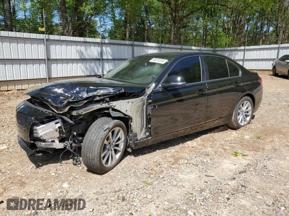 2017 BMW 3 Series 320i with VIN WBA8E1G5XHNU12983, listed as a Copart auction lot 50874454 with 68,434 mi miles and Salvage Title. Bid and sale history available at carsss.com. Image 1.