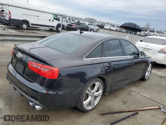2013 Audi S6 Prestige z VIN WAUJ2AFC7DN138680, wystawiony jako Copart lot #84727114 z przebiegiem 153 915 mil mil oraz Tytuł czysty. Historia ofert i sprzedaży dostępna na DreamBid. Obrazek 3.