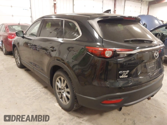2017 Mazda CX-9 Touring with VIN JM3TCBCY8H0128734, listed as a IAAI auction lot 41256313 with 166,353 mi miles. Bid and sale history available at carsss.com. Image 3.