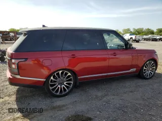 2016 Land Rover Range Rover Supercharged with VIN SALGS3EF9GA260742, listed as a Copart auction lot 49977975 with 98,159 mi miles and Salvage Title. Bid and sale history available at carsss.com. Image 3.