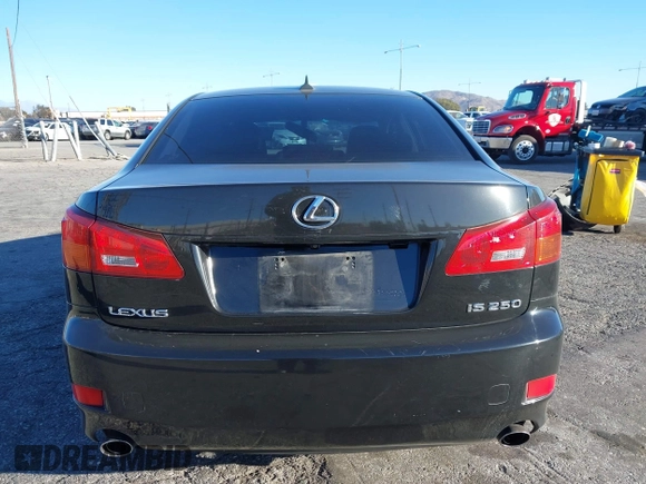 2008 Lexus IS 250 with VIN JTHBK262882073350, listed as a IAAI auction lot 41253717 with 204,791 mi miles. Bid and sale history available at carsss.com. Image 17.