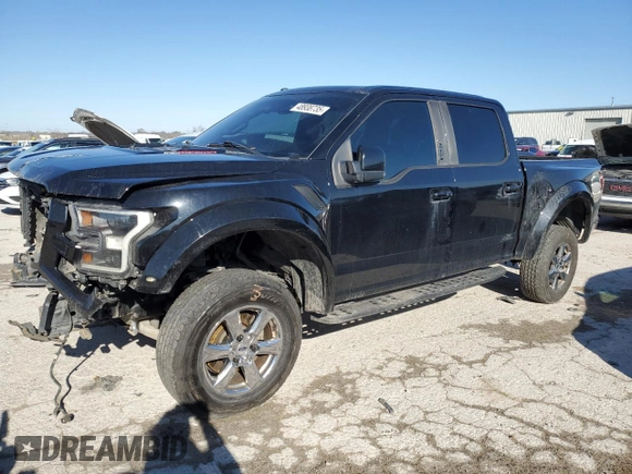 2017 Ford F-150 Raptor with VIN 1FTFW1RG1HFC89834, listed as a Copart auction lot 48938735 with 120,701 mi miles and Salvage Title. Bid and sale history available at carsss.com. Image 1.