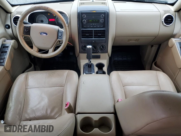 2008 Ford Explorer Sport Trac Limited with VIN 1FMEU33E68UA60707, listed as a Copart auction lot 45011225 with 196,367 mi miles and Salvage title. Bid and sale history available at DreamBid. Image 8.