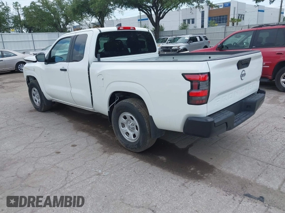 2024 Nissan Frontier S with VIN 1N6ED1CLXRN632782, listed as a IAAI auction lot 42365315 with 9,387 mi miles and . Bid and sale history available at DreamBid. Image 3.