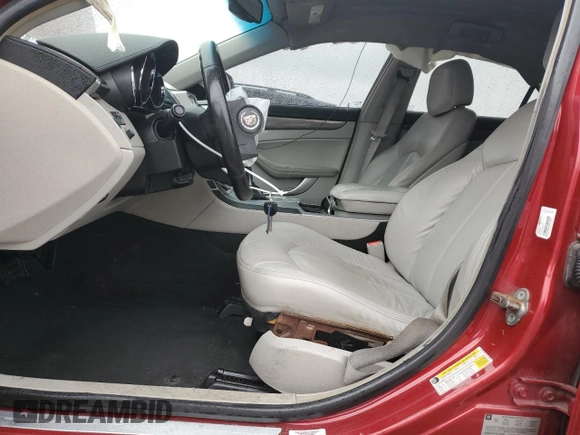 2010 Cadillac CTS with VIN 1G6DA5EG1A0123988, listed as a Copart auction lot 47899165 with 117,374 mi miles and Salvage Title. Bid and sale history available at DreamBid. Image 7.