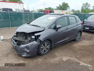 2015 Honda Fit EX-L with VIN 3HGGK5H84FM746734, listed as a IAAI auction lot 42280507 with Not provided miles and . Bid and sale history available at DreamBid. Image 18.