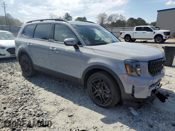 2024 Kia Telluride EX with VIN 5XYP3DGC0RG549279, listed as a Copart auction lot 47051635 with 4,074 mi miles and Salvage Title. Bid and sale history available at carsss.com. Image 4.