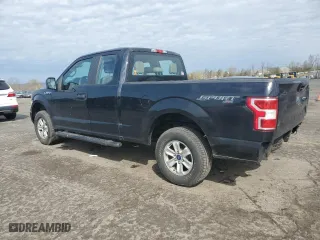 2018 Ford F-150 XL with VIN 1FTEX1EPXJKE33778, listed as a Copart auction lot 52953275 with 241,846 mi miles and Salvage Title. Bid and sale history available at carsss.com. Image 2.