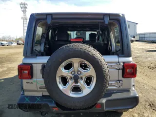 2021 Jeep Wrangler Unlimited Willys с VIN 1C4HJXDN1MW672344, выставлен на аукционе Copart как лот 50218005 с пробегом 32 948 миль миль и Списание • Salvage title. История ставок и продаж доступна на DreamBid. Изображение 6.