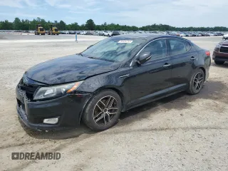 2015 Kia Optima EX z VIN 5XXGN4A7XFG376859, wystawiony jako Copart lot #56936755 z przebiegiem 122 440 mil mil oraz Szkoda całkowita • Salvage title. Historia ofert i sprzedaży dostępna na DreamBid. Obrazek 1.