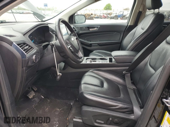 2022 Ford Edge Titanium with VIN 2FMPK4K94NBA30860, listed as a Copart auction lot 54001865 with 94,559 mi miles and Salvage title. Bid and sale history available at DreamBid. Image 7.