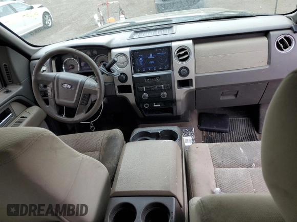 2010 Ford F-150 XL with VIN 1FTFX1EV3AFA54987, listed as a Copart auction lot 56872645 with 200,277 mi miles and Salvage title. Bid and sale history available at DreamBid. Image 8.