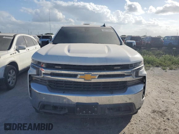 2021 Chevrolet Silverado 1500 LT with VIN 1GCRYDED0MZ372216, listed as a Copart auction lot 77602794 with 49,473 mi miles and Salvage Title. Bid and sale history available at DreamBid. Image 5.