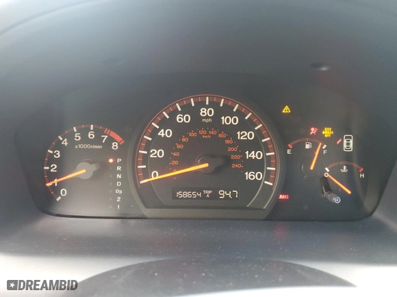 2005 Honda Accord Cpe LX V6 SE with VIN 1HGCM82485A017244, listed as a Copart auction lot 75055174 with 158,654 mi miles and Salvage Title. Bid and sale history available at carsss.com. Image 9.