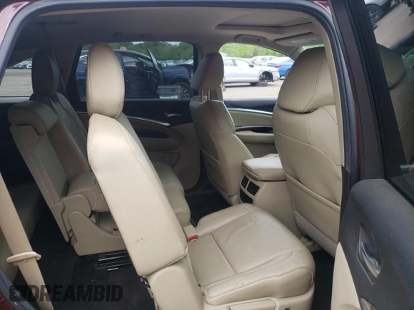 2014 Acura MDX Technology with VIN 5FRYD4H41EB028323, listed as a Copart auction lot 56938365 with Not provided miles and Salvage title. Bid and sale history available at DreamBid. Image 11.